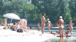 Curvaceous nudist teens