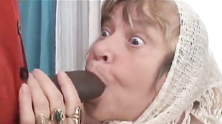 Xxl Black Schlong Creampies Grannie With Yam-Sized Boobs