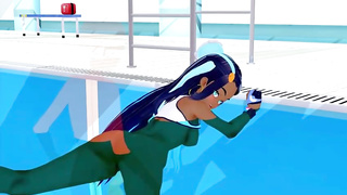 POKEMON Nessa Inwards pool 3 dimensional manga porn Pornography Flicks - Tube8