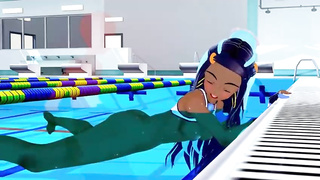 POKEMON Nessa Inwards pool 3 dimensional manga porn Pornography Flicks - Tube8