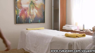 RubATeen Killer smalltits Euro Danaya rubdown parlour boinked