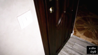 Caught Step Sister-In-Law Draining! Raunchy Doggy Style & Point Of View Blowage Internal Ejaculation - Alicexjan