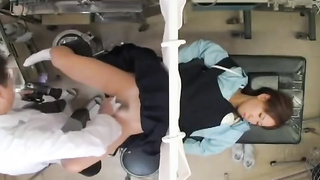 Vagina check-up of a nubile Chinese minx included gonzo nailing