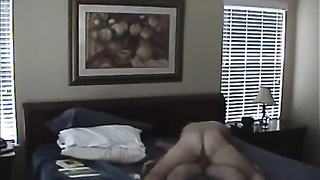 Covert Camera. Cuckold wifey pulverizing in sofa while being filmed.