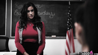 Cheerleader teen anal for a better grade