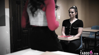 Cheerleader teen anal for a better grade