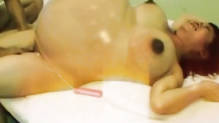 Turgid cocksluts stomach