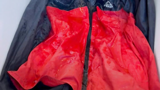 Meine Regenjacke Vollgepisst