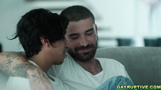 Gabe Bradshaw and Chris Damned shared intimate anal sex