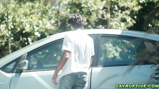 Gabe Bradshaw and Chris Damned shared intimate anal sex