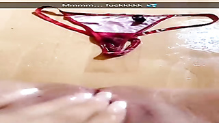 Sexting my stepfather on Snapchat - I splatter in my undies, leave them in public and he wanks over them Porno Movies - Tube8