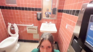 Internal Cumshot my step sister in law in Entire Foods public shower IG: @HaileyRoseVisuals