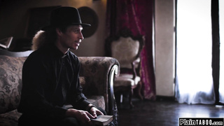 Lesbian couple facesit and suck priest