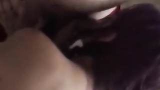 Cougar gets pummeled by bf and his roomy