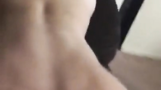 Cougar gets pummeled by bf and his roomy