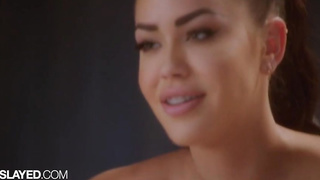 SLAYED Alina Lopez cascades her cunt testicle tonic for Sky Blue Pornography Vids - Tube8