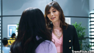 Jane joins in from a closed door fucking