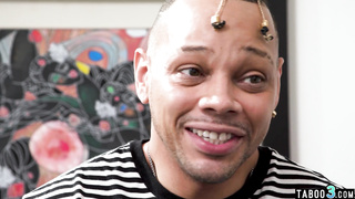 Blonde MILF giving some advice on a BBC