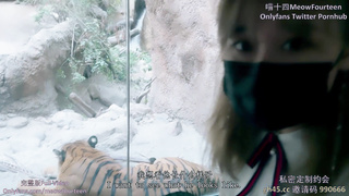 喵十四做你的一日女友和你去动物园后奖励内射到她的小穴里，某些角度竟然有点像三上悠亚