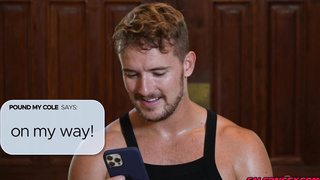 Horny Cole Connor and Dan fucking on a couch