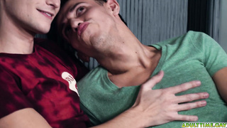 Boyfriends take a break for intimate sex