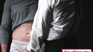 Master Felix Kamp rim fucked Clayton Foster ass