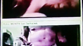 2 horny College girls highly delighted by my hot show (+ sound )