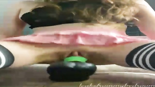 Mischievous nubile in a mini miniskirt is railing her fave hook-up fucktoy and yelling while jizzing