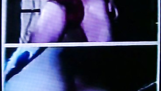 Horny Asian feels her huge mature tits for me (+ sound )