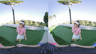 VR Plowers Taut Chinese Schoolgirl Kimmy Kimm Gets Her Moist Cootchie Screwed By Golf Coach VR Porno