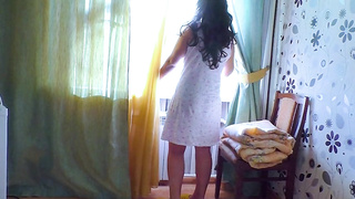 Mature dame gave a fellatio to her insatiable paramour before he smashed her from the back