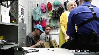 Turn around while I suck the officers dick