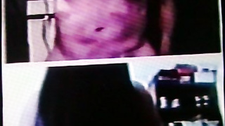 Horny Asian College girl adds her hot strip show to mine (+ sound )