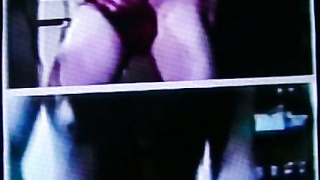 Horny Asian College girl adds her hot strip show to mine (+ sound )