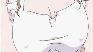 Maid In Apron Abjected And Ambled With A Leash