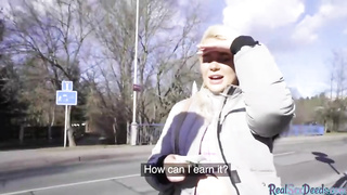 Chesty towheaded honey is getting pulverized rock-hard, in a POINT OF VIEW fashion and lovin’ it a pile