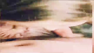 Sara Marie is impatiently blowing her paramour's rock-hard penis while getting down on all fours in front of him