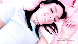 Girl wakes up with big cock in her hand