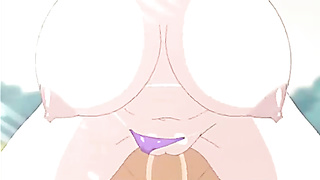 Animation stunner is getting pounded stiffer than ever before and bellowing from elation while nutting