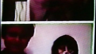 2 horny College girls watch me wank for them (+ sound )