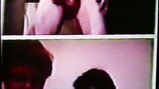 2 horny College girls watch me wank for them (+ sound )