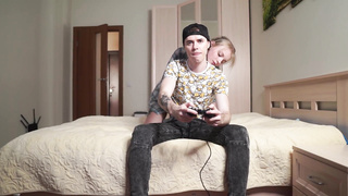 Rock-Hard hookup with a pal on the sofa! Gigantic jism POINT OF VIEW TenoriTaiga