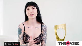 Inhaled - Supah Scorching Tattooed Dark Haired Honey Will Make Your Meatpipe Throb And Yank