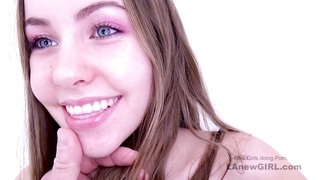 Hotest Teen gets her tight pussy fucked in studio