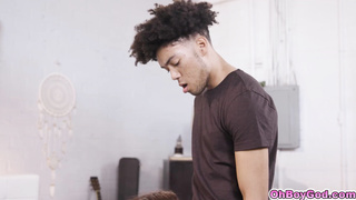 Stepson spending some time with stepmom