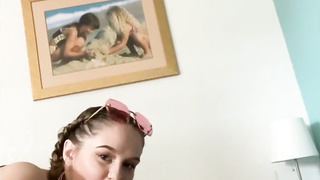 Babie Barbie takes big black cock