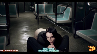 Sumptuous stranger fellated me in instruct - MollyRedWolf