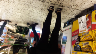 spandex ..leggins .yoga pants publik .