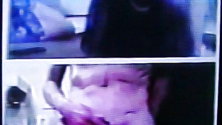 2 horny College girls held captive by my hot show (+ sound )