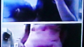 2 horny College girls held captive by my hot show (+ sound )